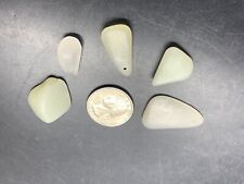 5 muestras de estudio de rocas ásperas de jade nefrita Qiemo china 30 g segunda mano  Embacar hacia Argentina