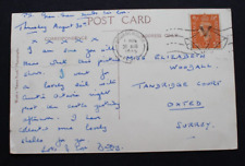 Carimbo postal slogan "Victory Bells" Bournemouth, Dorset 1945 em um cartão postal, 30 de agosto. comprar usado  Enviando para Brazil