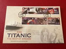 Isle Of Man FDC 2012 Titanic Ship Of Dreams comprar usado  Enviando para Brazil