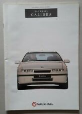 Vauxhall calibra brochure for sale  BOURNE
