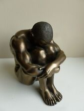 Bronzed figure nude for sale  BODMIN