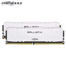 Memoria RAM Crucial Ballistix 3200 MHz DDR4 64 GB 32 GB x 2 BL2K64G32C16U4W blanca segunda mano  Embacar hacia Argentina