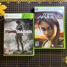 Usado, Lote 2 Lara Croft Tomb Raider Legend & Tomb Raider Ásia Inglês Xbox 360 na caixa comprar usado  Enviando para Brazil