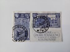 Znaczek pocztowy Polska 1962 Polskie Ziemia Północne Koszalińskie stemplowane 4.9.62 na sprzedaż  Wysyłka do Poland