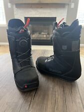 Botas de Snowboard Masculinas Burton Progression BOA Couro Inverno Preto Tamanho 8 comprar usado  Enviando para Brazil