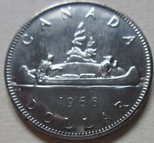 Moneda de un dólar canadiense 1968. $1 níquel segunda mano  Embacar hacia Argentina