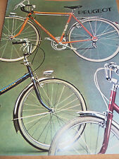 Peugeot bicycle leaflet d'occasion  Expédié en Belgium