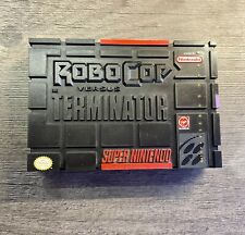 Muito raro estado incrível RoboCop v The Terminator jogo SNES 1993 colecionável, usado comprar usado  Enviando para Brazil