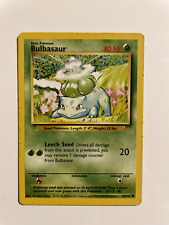 Bulbasaur base set for sale  Ireland