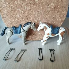 Usado, Mega Bloks 2 caballos juguete con impresión 3D 2 sillas de montar segunda mano  Embacar hacia Argentina