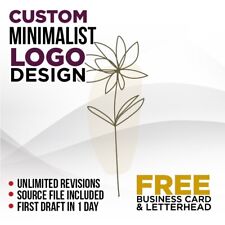 Custom minimalist logo for sale  Boise
