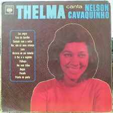 THELMA 1966 “CANTA NELSON CAVAQUINHO” LATINA BOSSA NOVA SAMBA ORIG LP BRASIL OUVIR comprar usado  Brasil 