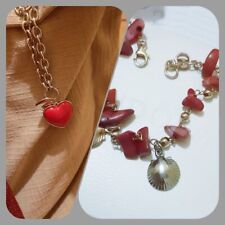 Collana cuore rosso usato  Trento