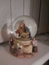 Musical nativity snowglobe for sale  STOKE-ON-TRENT
