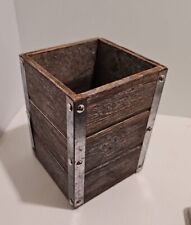 Rustic wood planter for sale  Council Bluffs