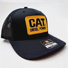 Black Cat Diesel Parche Bordado Richardson 112 Snapback Trucker Sombrero Gorra  segunda mano  Embacar hacia Argentina