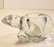 Używany, Indiana kryształowe szkło niedźwiedź polarny wotywny świecznik przycisk do papieru  na sprzedaż  Wysyłka do Poland