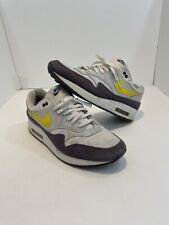 Used, Size 13 - Nike Air Max 1 Blue Recall 2018 Anniversary Yellow AH8145-105 for sale  Shipping to South Africa