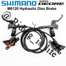 Usado, Freio a disco hidráulico Shimano Deore M6120 BL-M6100+BR-M6120 4 pistolas almofada de resina comprar usado  Enviando para Brazil