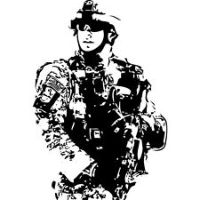 US SOLDIER CAR DECAL STICKER for sale  Shipping to South Africa