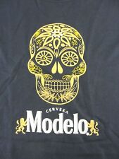 CAMISETA MODELO CERVEZA DAY OF THE DEAD DOTD  CALAVERA DE AZÚCAR TALLA L/XL AZUL DORADA NUEVA segunda mano  Embacar hacia Argentina