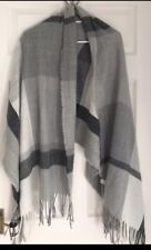 Grey chequered scarf for sale  WIGSTON