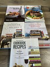 Food wine cookbooks for sale  Fallbrook