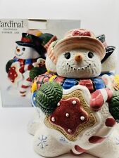 Cardinal snowman cookie for sale  Kansas City
