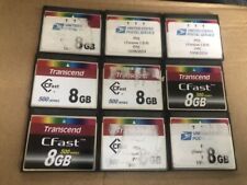 9PCS TRANSCEND 8GB CFAST 500SERIES for sale  Shipping to South Africa