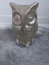 Glass owl lamp for sale  GRIMSBY