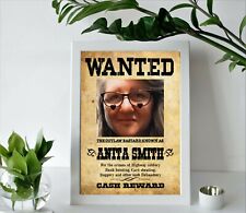 Personalised wanted poster for sale  MABLETHORPE