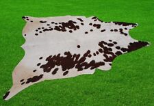 Used, New Cowhide Rugs Area Cow Skin Leather 18.78 sq.feet (52"x52") Cow hide E-9610 for sale  Shipping to South Africa