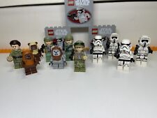 Usado, Lote de minifiguras LEGO Star Wars Endor - Commander Rex, Endor Leia, Ewoks e mais comprar usado  Enviando para Brazil