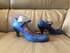 Topshop blue leather for sale  Shipping to Ireland
