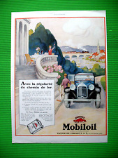 Publicite presse mobiloil d'occasion  Mazamet