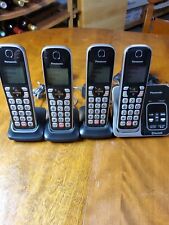 Telefone sem fio Panasonic KX-TGD864S com sistema de resposta digital, 4 aparelhos comprar usado  Enviando para Brazil