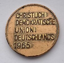 Cdu deutschland 1965 gebraucht kaufen  Menden