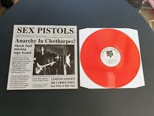 SEX PISTOLS ANARCHY IN CLEETHORPES 2016 UK PRESS 12" RED VINYL RECORD LP EX/EX comprar usado  Enviando para Brazil