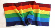Regenbogen handtuch vollfarbig gebraucht kaufen  Hamburg