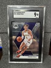 2019 Panini Mosaic Jordan Poole Rookie RC SGC 9 #228 for sale  Shipping to South Africa