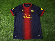 BARCELONA BARCA 2012-2013 WOMEN FOOTBALL SHIRT JERSEY HOME NIKE ORIGINAL SIZE L for sale  Shipping to South Africa
