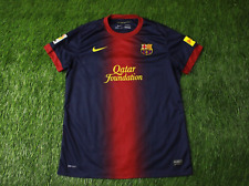 CAMISETA DE FÚTBOL MUJER BARCELONA BARCA 2012-2013 CASA NIKE TALLA ORIGINAL L segunda mano  Embacar hacia Argentina