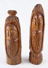Wood carved heads for sale  Rosedale