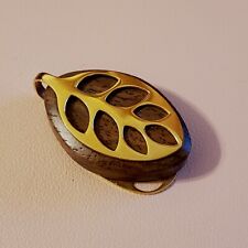 Bellabeat Wood Gold Tone Leaf Design Pendant Only - **AS IS**UNTESTED**READ** for sale  Shipping to South Africa