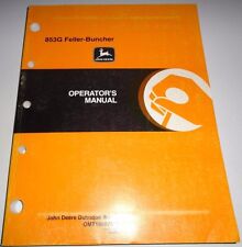 *John Deere 853G Feller Buncher Operators Owners Manual JD Original! 10/01 for sale  Shipping to South Africa