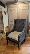 Designer leather chair for sale  LYNMOUTH