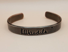 RARE Nelson Mandela Long Walk to Freedom Copper Bangle Bracelet CU# 003881, used for sale  Shipping to South Africa