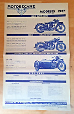 Catalogue publicitaire motobec d'occasion  Paris XV