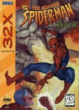 Amazing Spider-Man Web of Fire Sega Genesis 32X somente jogo comprar usado  Enviando para Brazil