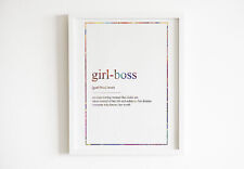Girl boss poster for sale  Katy